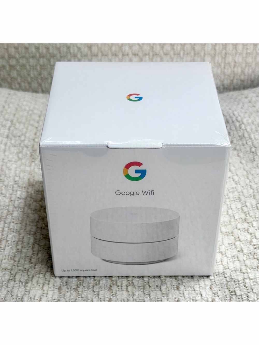 Google Wifi AC1200 Mesh WiFi System Wifi Router 1500 Sq Ft Coverage 1 pack New